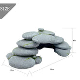 Simulation Cobblestone Reptile and Aquarium Hideout Cave